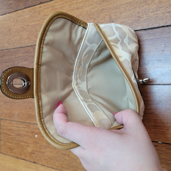 Coach Monogram Wristlet - Picture 9 of 13